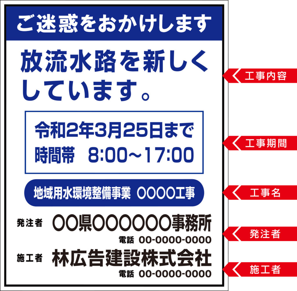 年の最高 工事看板 イラスト 無料 トップ無料イラスト画像